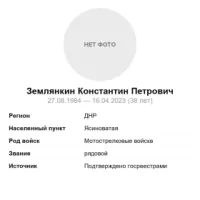 Zemlyankin Konstantin Petrovich