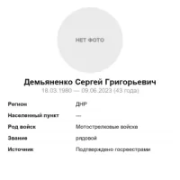 Демьяненко Сергей Григорьевич