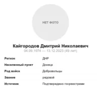 Кайгородов Дмитрий Николаевич
