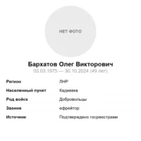 Barkhatov Oleg Viktorovich