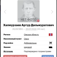 Khalmurzaev Artur Dilmuratovich
