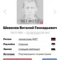 Shevelev Vitaliy Gennadevich