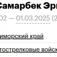 Ashirbekov Samarbek Ergeshbekovich