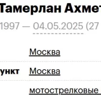 Sagov Tamerlan Akhmetovich