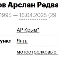 Tokhtarov Arslan Redvanovich