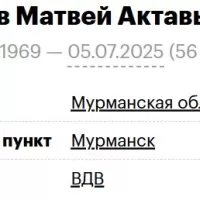 Vlasov Matvey Aktavevich