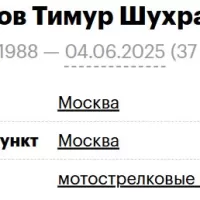 Negmatov Timur Shukhratovich