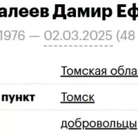 Bayramgaleev Damir Eferovich