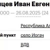 Brusentsev Ivan Evgenevich