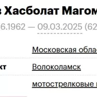 Khasbolatov Khasbolat Magomedsaidovich