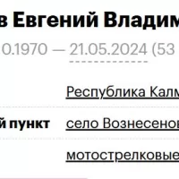 Ushanov Evgeniy Vladimirovich