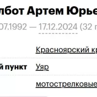 Bolbot Artem Yurevich