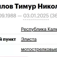 Gavrilov Timur Nikolaevich