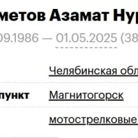 Baymukhametov Azamat Nurgaleevich