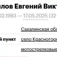 Gorodilov Evgeniy Viktorovich