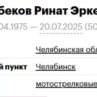 Sakibekov Rinat Erkenovich