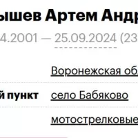 Chernyshev Artem Andreevich