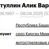 Rakhmatullin Alik Varisovich