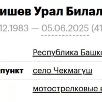 Salishev Ural Bilalovich