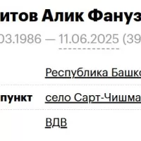 Sabitov Alik Fanuzovich