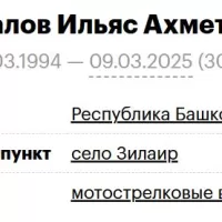 Takalov Ilyas Akhmetovich
