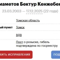 Шермаметов Бектур Кенжебекович