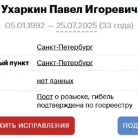 Ukharkin Pavel Igorevich