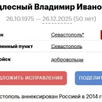 Podlesnyy Vladimir Ivanovich