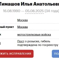 Timashov Ilya Anatolevich