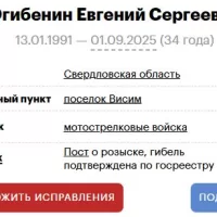 Ogibenin Evgeniy Sergeevich