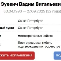 Zuevich Vadim Vitalevich