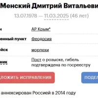 Менский Дмитрий Витальевич