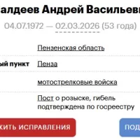 Shaldeev Andrey Vasilevich
