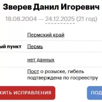 Zverev Danil Igorevich