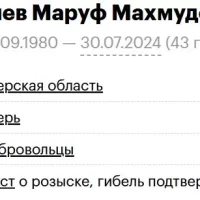 Aliev Maruf Makhmudovich