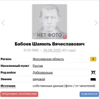 Baboev Shamil Vyacheslavovich
