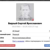 Bidnyy Sergey Yaroslavovich