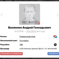 Vakhmenin Andrey Gennadevich