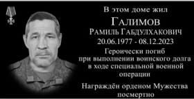 Galimov Ramil Gabdulkhakovich