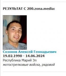 Sozonov Aleksey Gennadevich