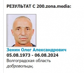 Zenin Oleg Aleksandrovich