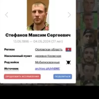 Stefanov Maksim Sergeevich