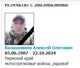 Kalashnikov Aleksey Olegovich