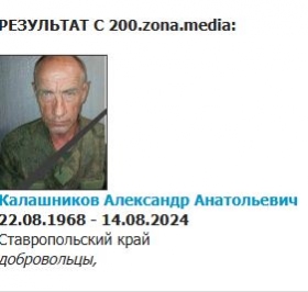 Kalashnikov Aleksandr Anatolevich