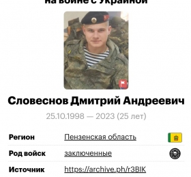 Slovesnov (Slovestnov) Dmitriy Andreevich